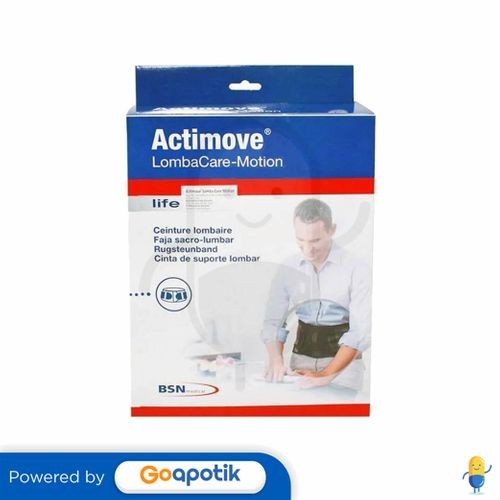Actimove Lombacare-Motion Black Ukuran L