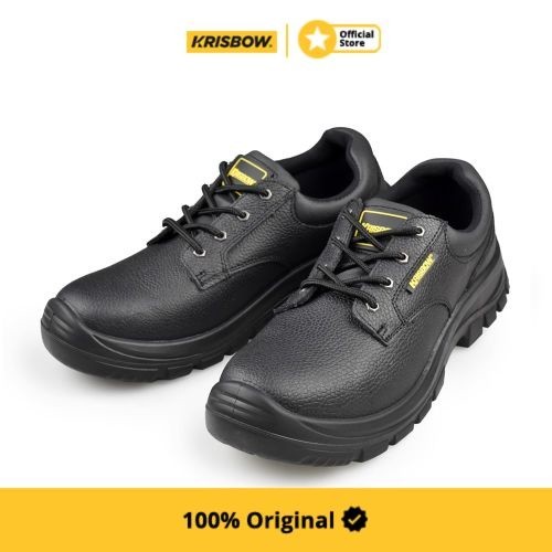 Krisbow Sepatu Pengaman Maxi 4 inci I 6 inci Hitam -  38 I 39 I 40 I 41 I 42 I 43 I 44