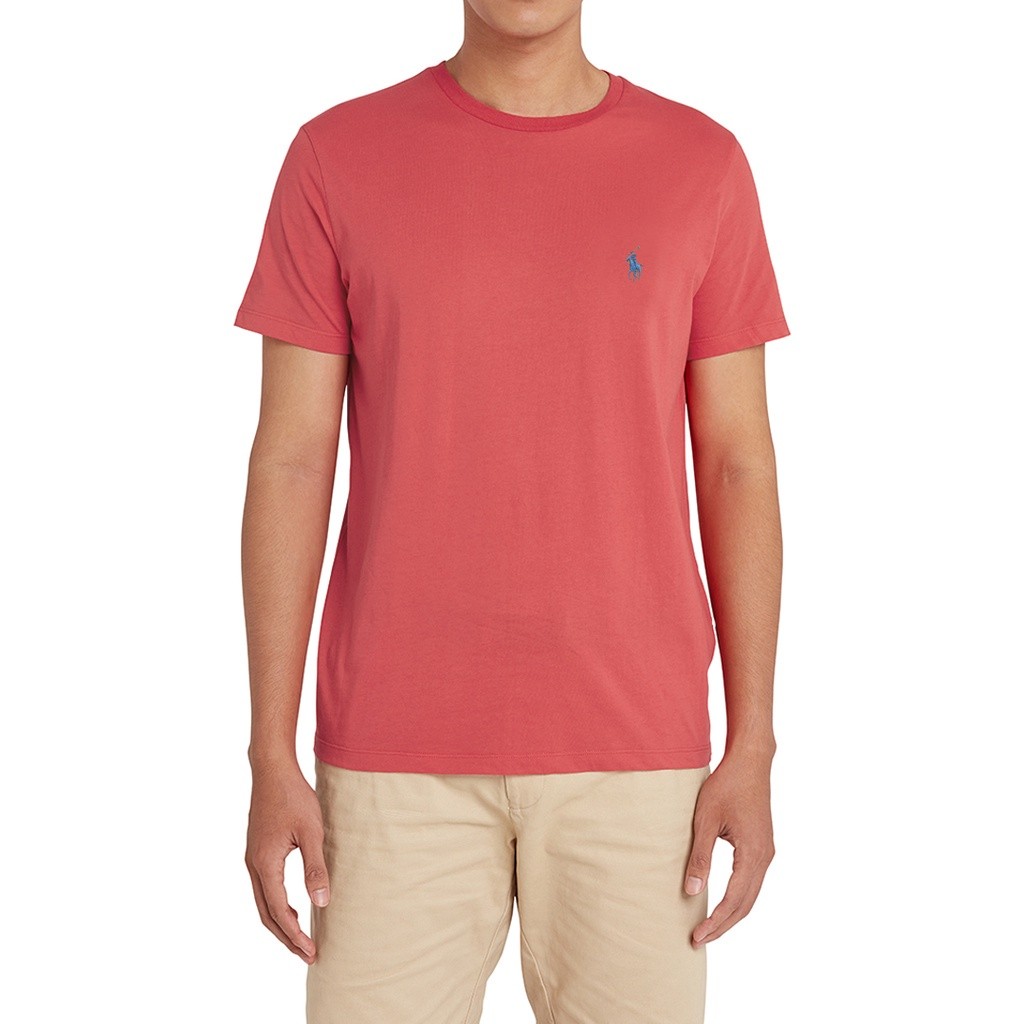 POLO - 7176.64 Mens Jersey Crewneck T-Shirt Little Pony - Sunset Orange