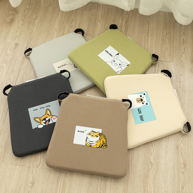 

Velcro Pure Cotton Student Printed Cushions Dining Chair Cushions Stool Chair Cushions Office Chair Cushions Sofa Seat Cushions