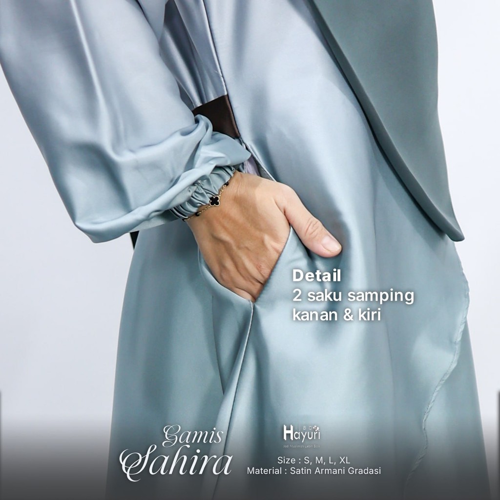 Gamis Syari Sahira Dress Mewah Limited - Ready Stok Hayuri