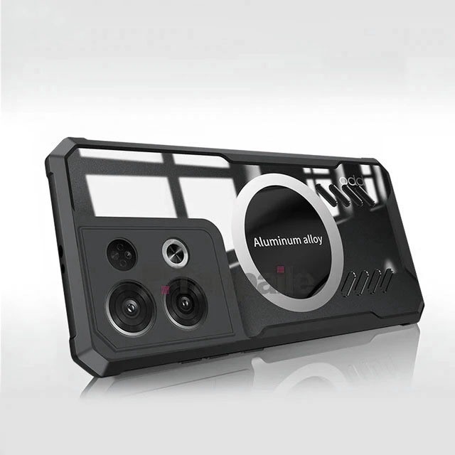 Case POCO M6 PRO 4G Air Vent Cooling Fan Premium Cover