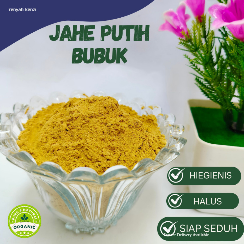 

JAHE PUTIH BUBUK MURNI BEBAS GULA