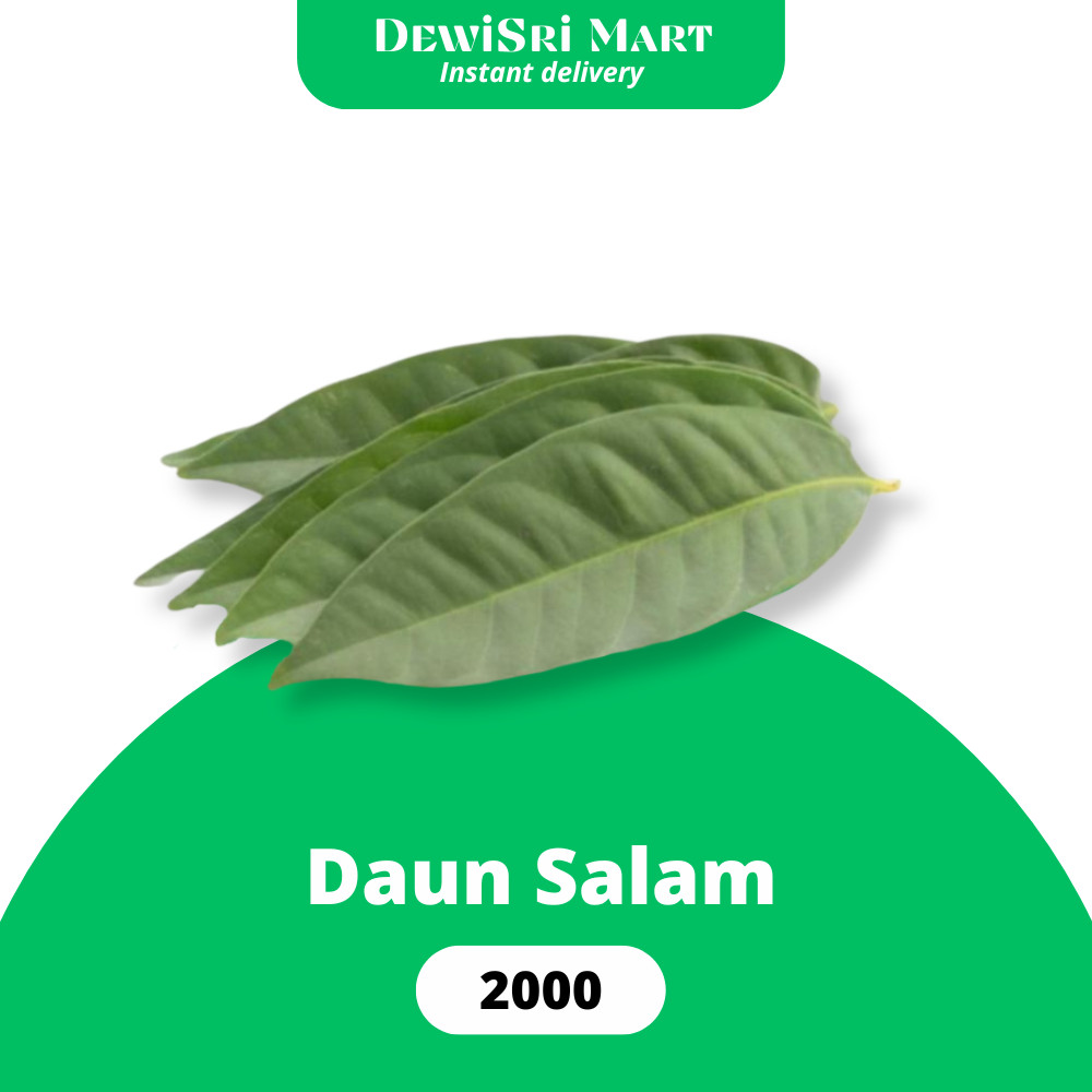 

Daun Salam Fresh Paket 2000 - KIRIM INSTANT Dewi Sri Mart