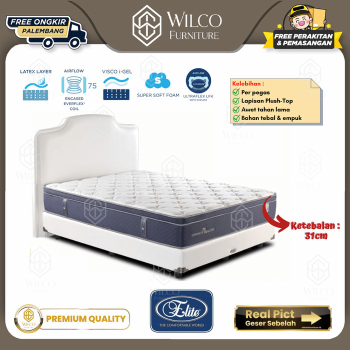 Kasur Springbed Elite Infinity Healthy  2023 | Matras Fullset Kasur Elite Infinity Healthy | Matras 