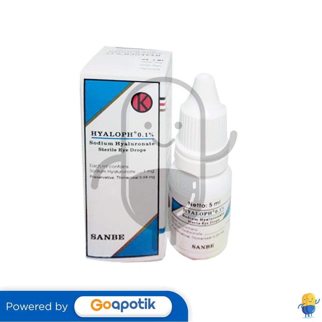 Hyaloph Drops Isi 5 Ml Botol
