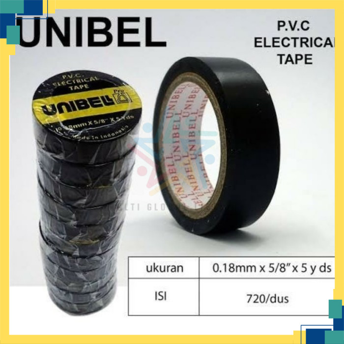 

Isolasi Listrik Unibell 5 yard solasi listrik - BRIGHT G