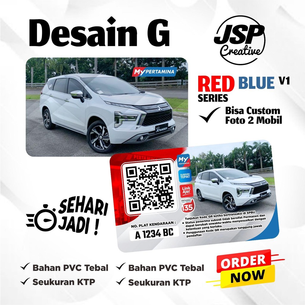 JSP PRINTING - Kartu Barcode Solar / Pertalite My Pertamina