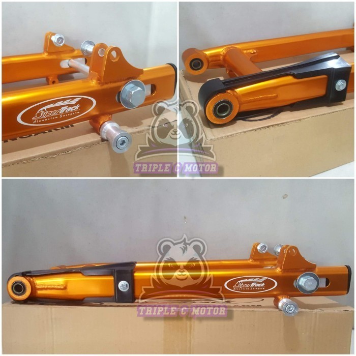 SWING ARM SUPRA X GRAND REVO OLD ALUMINIUM ALLOY SUPERTRACK GEN-2 OVAL - GOLD