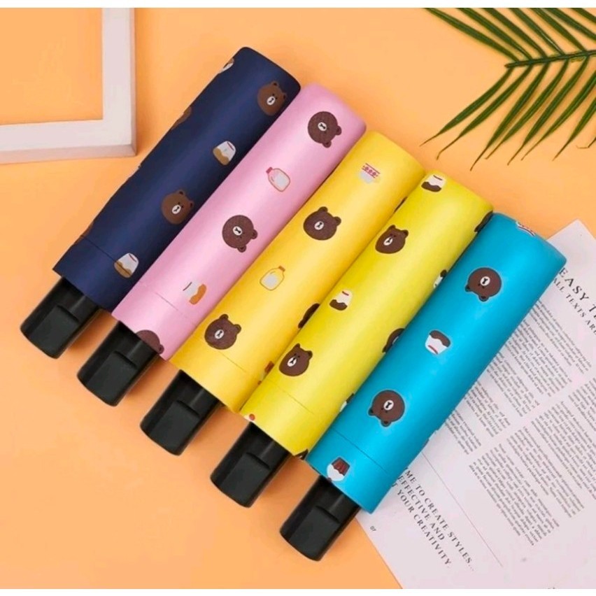 

PAYUNG LIPAT MOTIF BERUANG BROWN BEAR - HW