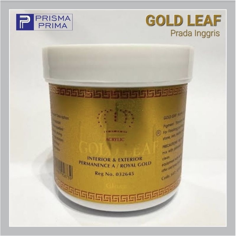 ReStok Cat Prada Inggris GOLD LEAF Emas 450 ml