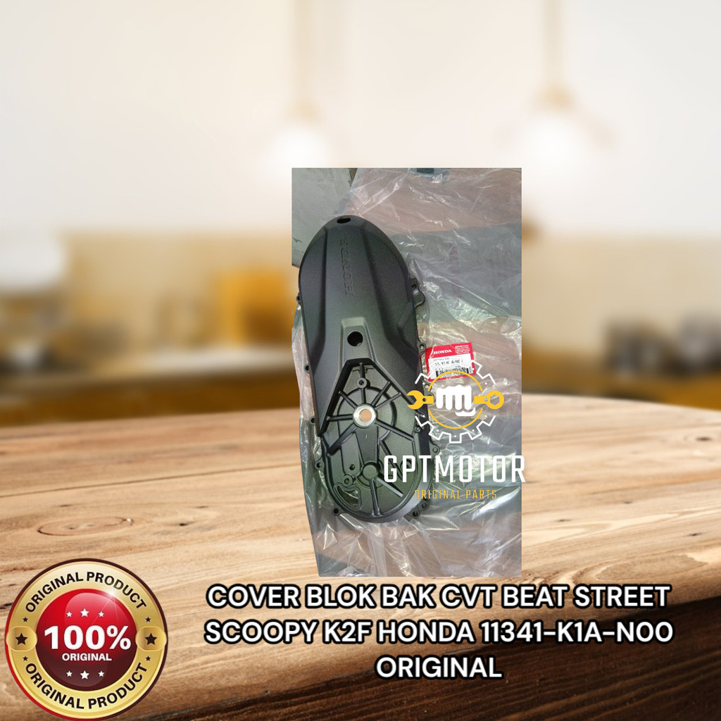 COVER BLOK BAK CVT BEAT STREET SCOOPY K2F HONDA 11341-K1A-N00 ORIGINAL
