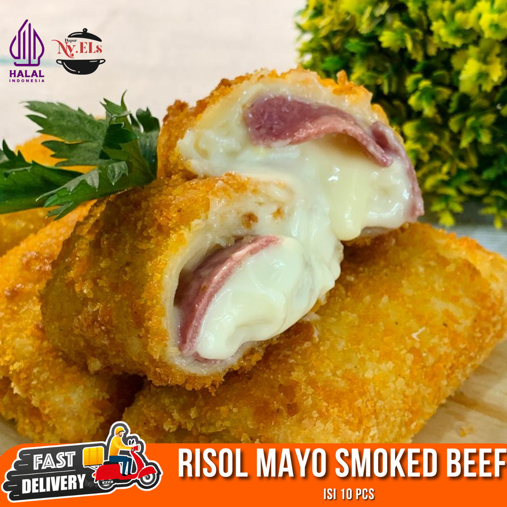 

[KIRIM INSTAN] Risol Mayo Smoke Beef Frozen I HalaI Frozen Food Homemade I Lezat Gurih Halal