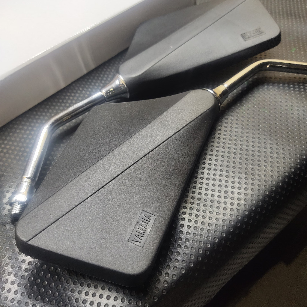 (COD) GRATIS ONGKIR spion kotak tempe rx king old rxs rx spesial berlogo yamaha TERBAIK SEPERTI ORI