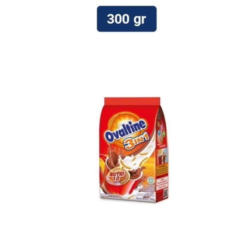 

Ovaltine 3 in 1 kemasan 300 gram - ABO