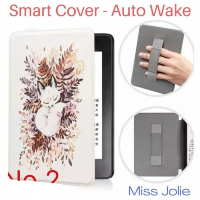 

promo -Smart Case Kindle 9 10th Gen 2019 Cover Casing Handstrap J9G29R - No 3