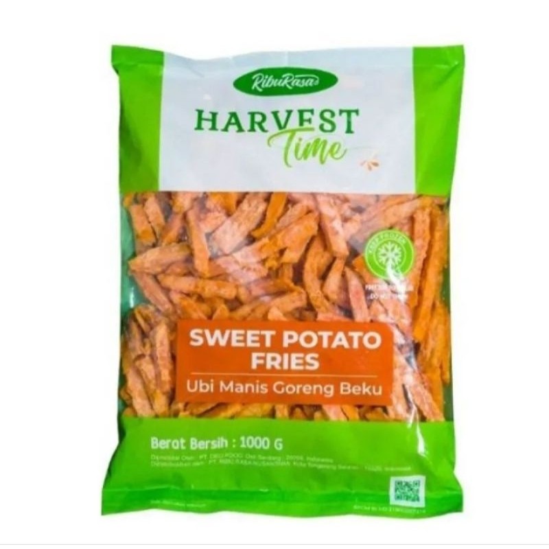 

Harvest Time Sweet Potato ( Ubi Manis Goreng Beku ) | Berat Bersih 1kg