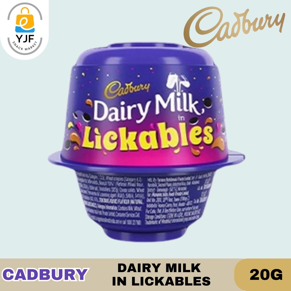

Cadbury Dairy Milk Lickables / Coklat Kemasan Cup 20g