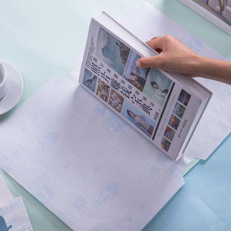 

Transparent Book Covers 10Sheets A4 School Students Protect Book Cut Angle Easy to Use Safe Material CPP Office Brochure