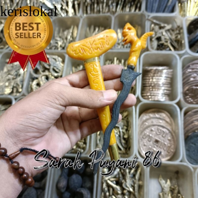 Barang antik Keris  Kuningan wayang KL3