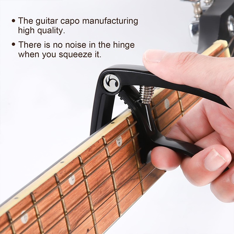 Capo Gitar Listrik Akustik Penjepit Gitar Aksesoris Gitar Akustik Multifungsi Kapo Gitar Joyo Jcp-03
