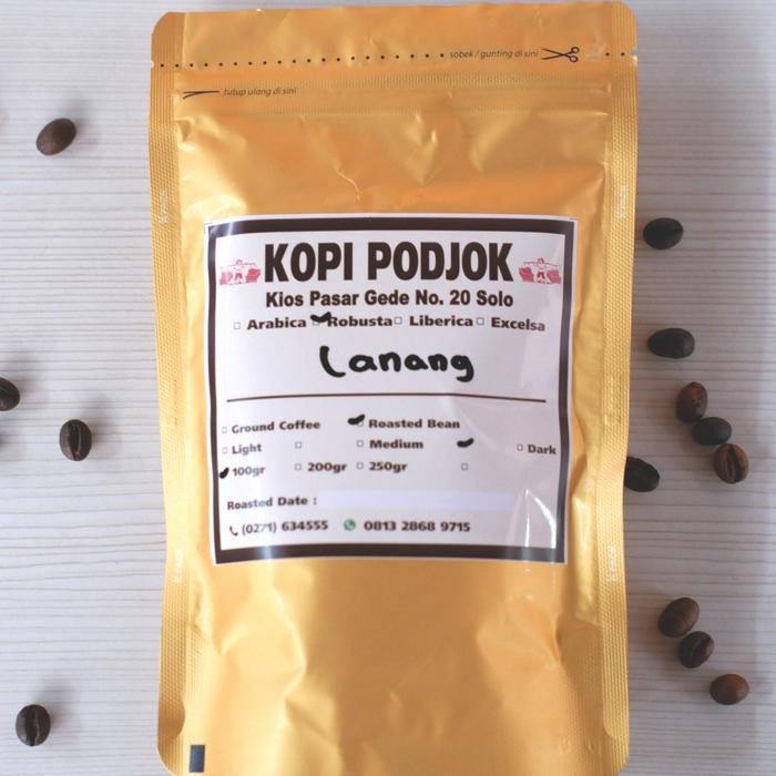

SALE Kopi Robusta Lanang khas Toko Podjok Solo 250 gr - BeanTERLARIS