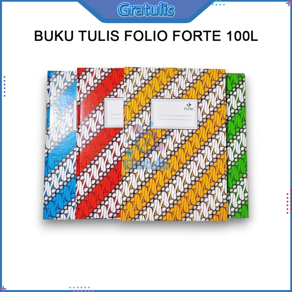 

BUKU TULIS DEBUR FOLIO [1 BUKU/100 LEMBAR] / BUKU TUGAS CATATAN HARIAN / ALAT TULIS SEKOLAH / BUKU BESAR