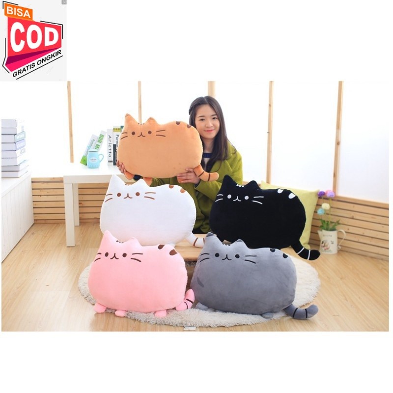 Boneka Pusheen Cat Boneka Kucing 40cm