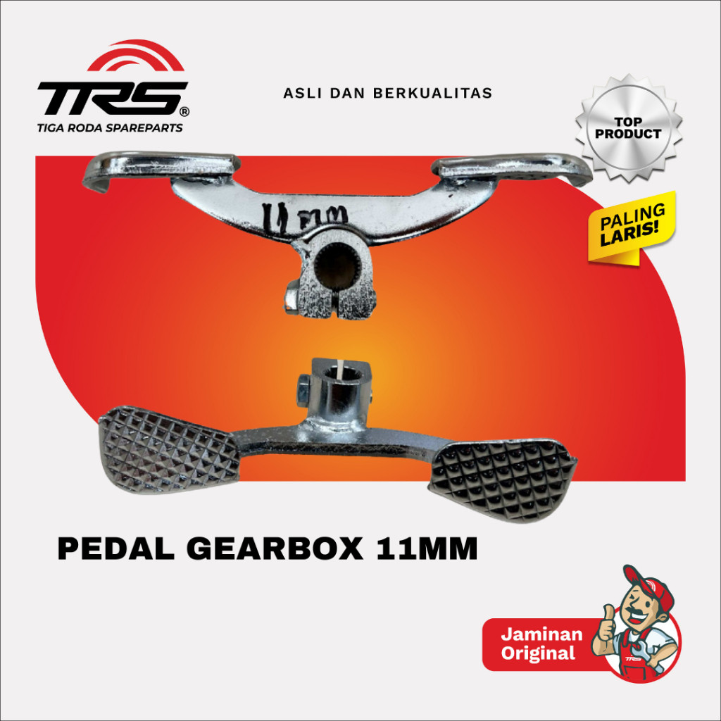 Viar TRS Pedal Gearbox Maju Mundur Motor Roda Tiga Viar Karya 150cc 200cc 300cc Diameter 11mm Sparep
