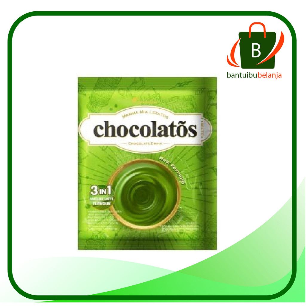 

Chocolatos Matcha per sachet