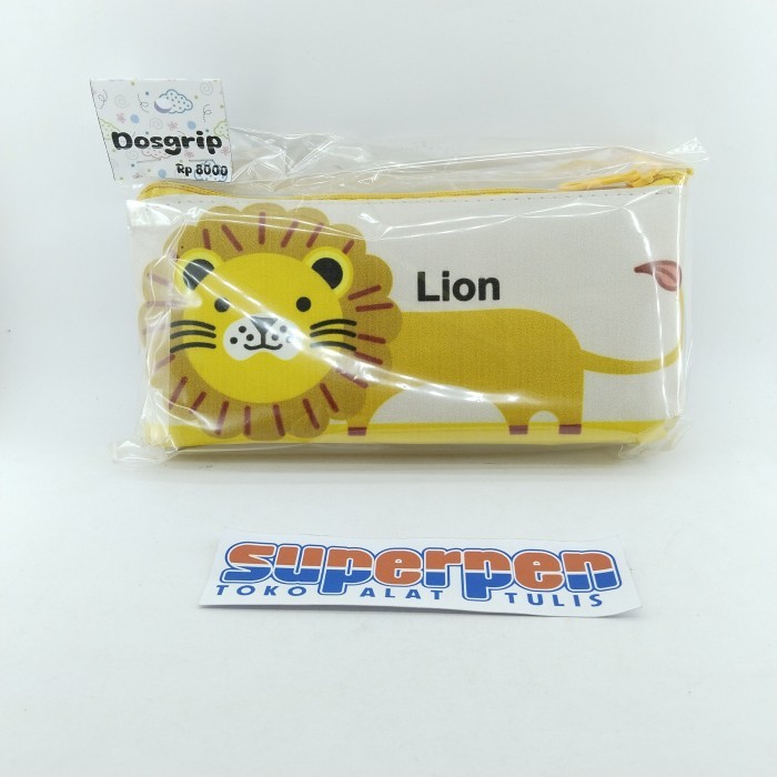 

Dosgrip Lion Motif Singa / Tempat Pensil