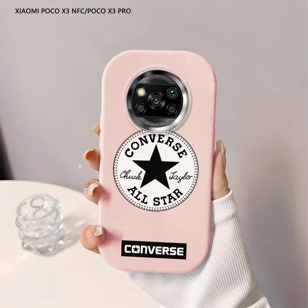 Softcase Hp Xiaomi Poco X3 NFC X3 GT M3 Pro 4G 5G F4 F3 F2 Pro Converse Pentagram Back Cover Case So