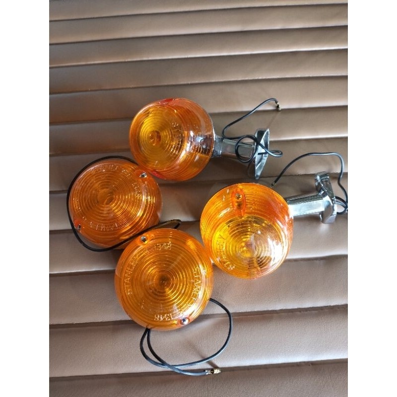 LAMPU SEIN SEN HONDA C50 C70 C90 SET DEPAN BELAKANG NOS