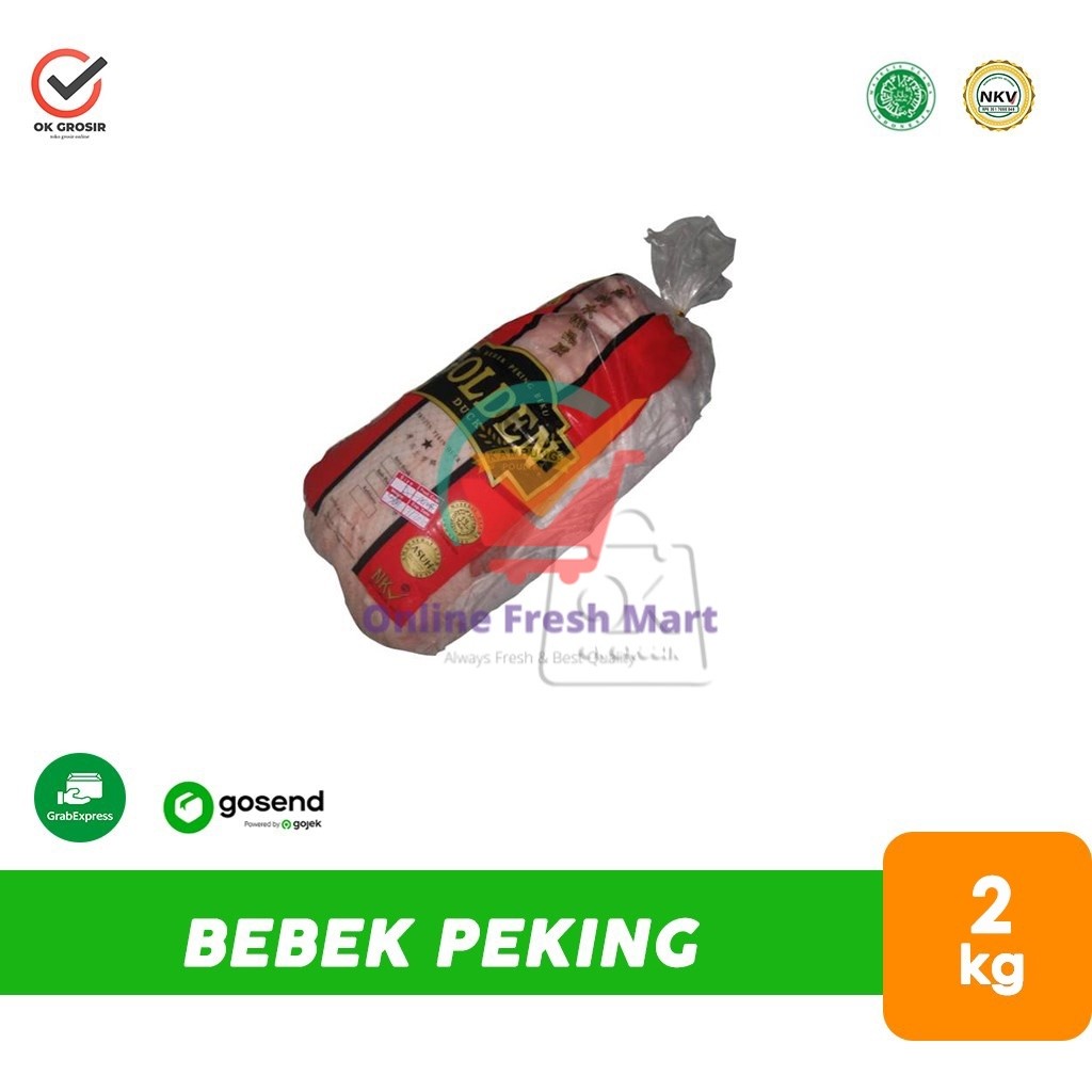 

Bebek Peking Golden 2kg (KHUSUS INSTANT) - Fasyanita Denpasar