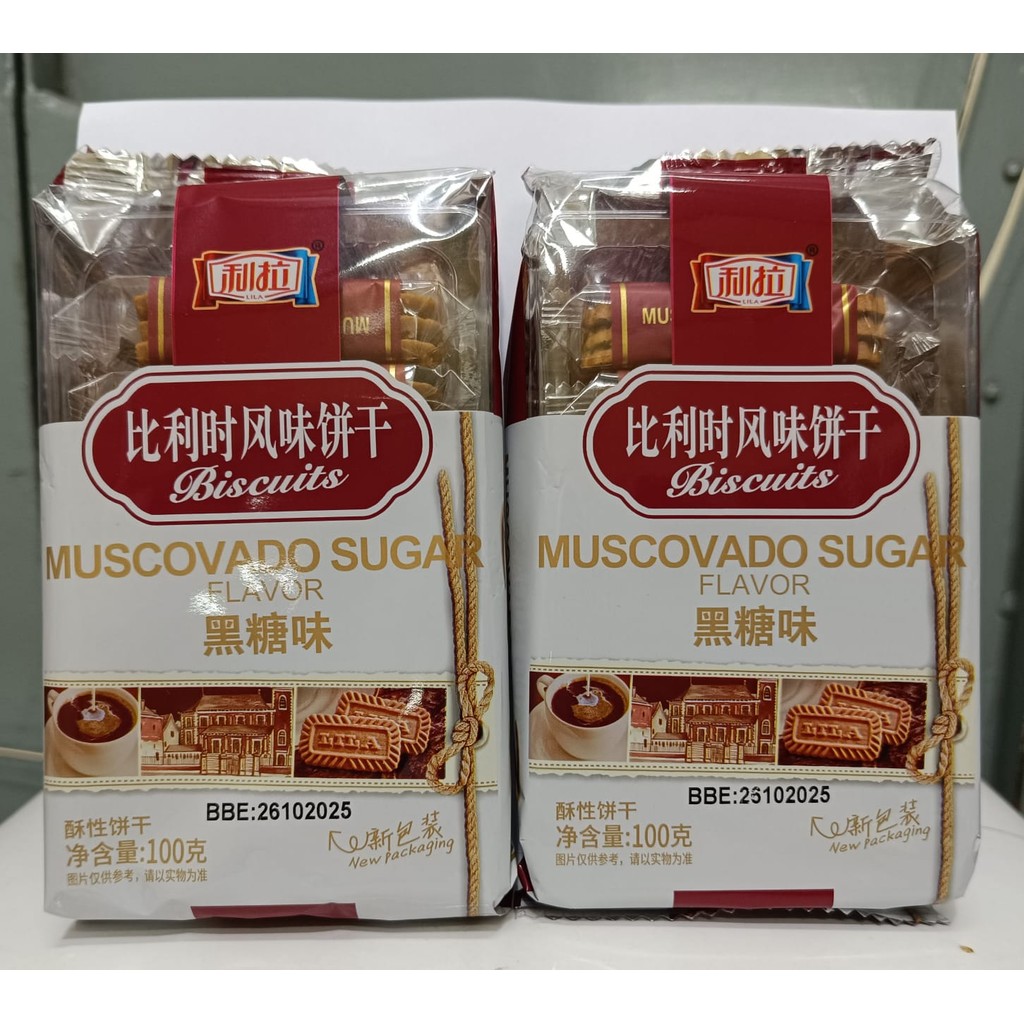 

LILA MUSCOVADO SUGAR BISCUIT 100 GR