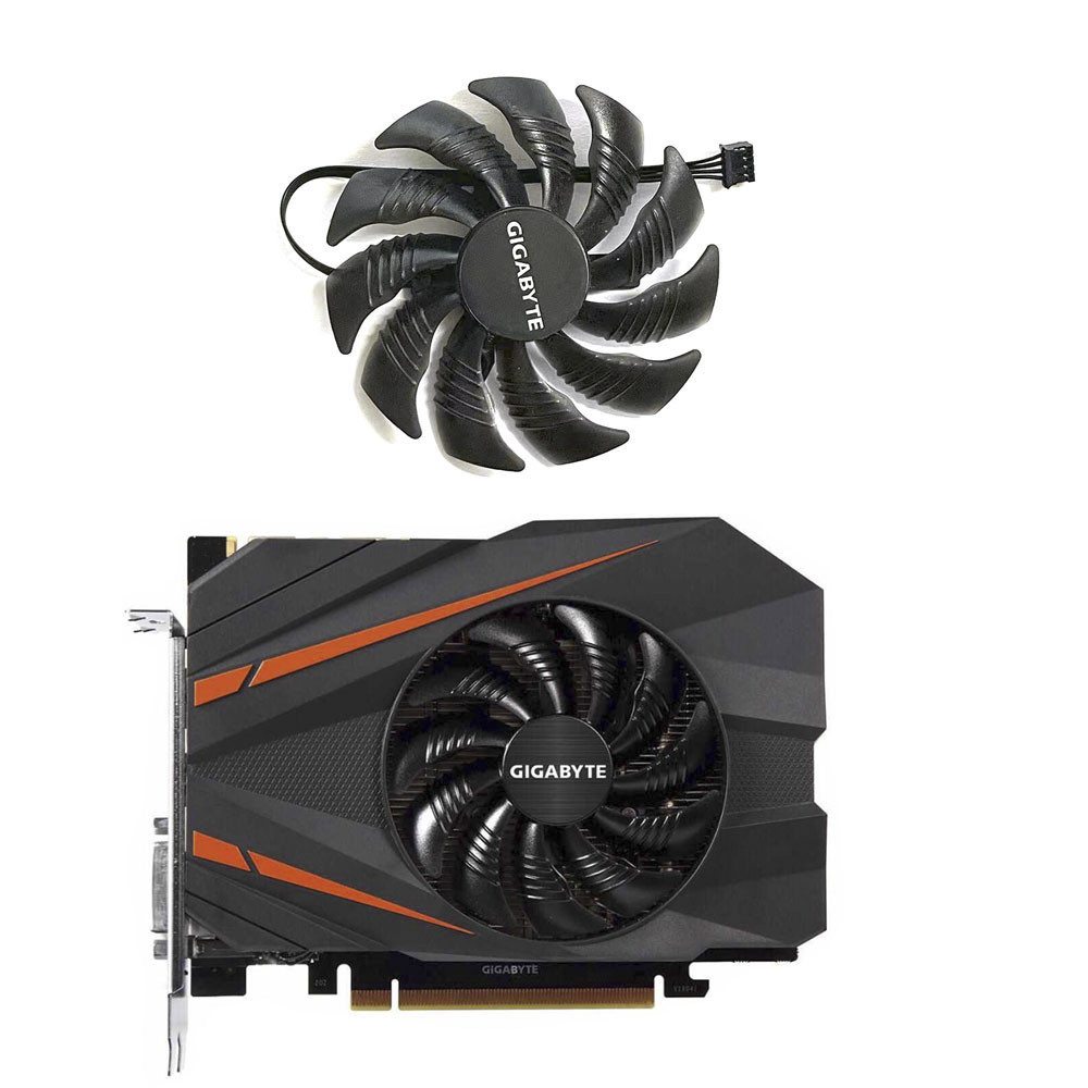 88MM T129215SU 3pin 4pin Cooler Fan For Gigabyte GTX 1050 Ti GTX 1080 1060 NVIDIA 1070 MIN Gaming OC