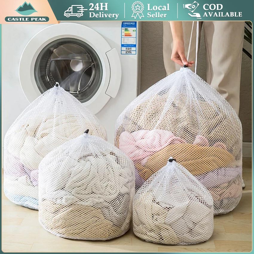 Laundry Bag Serut Laundry Net Serut Kantong Jaring Bra Jaring Serut
