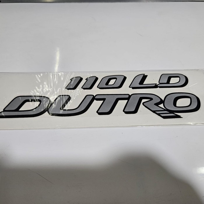 Stiker 110 LD DUTRO Toyota Dyna Hino Dutro