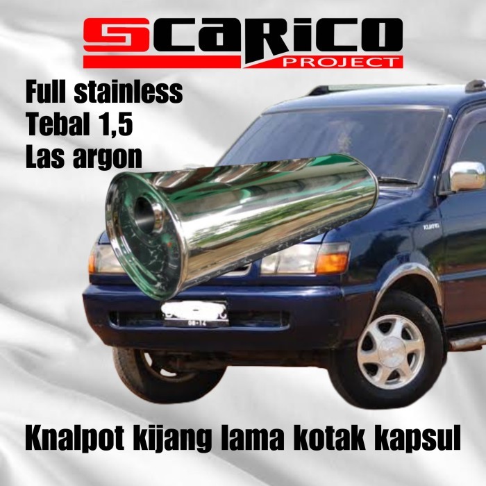 Knalpot kijang lama kijang kotak kapsul dll