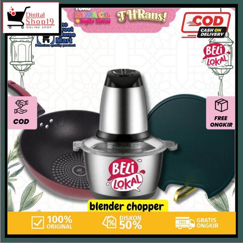 

DS.ID X TOKO MAMA GIGI COD (BLENDER COPER,WAJAN ANTI LENGKET 32CM,TALENAN ANTI HIJAU)