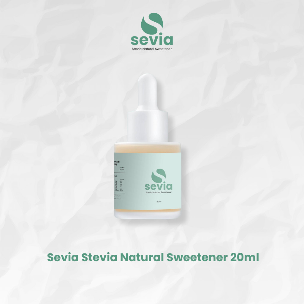 

Sevia Stevia Natural Sweetener 20ml Stevia Pemanis Alami 0 Kalori dari Daun Stevia