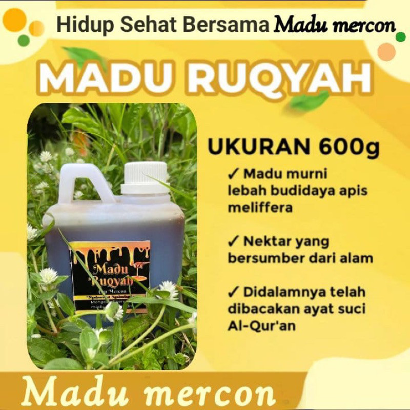 

Madu Rukiyah Ki mercon 500ml