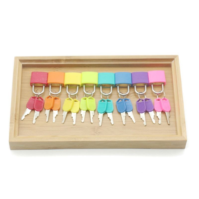 

8/10pcs/set Colorful Montessori Locks Keys Set Children Early Learning Educational Preschool Sensory Toys Kit