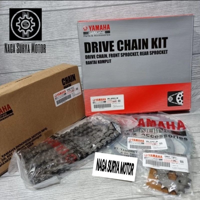 Gear set gir set Yamaha R15 V2 R 15 lama 2PK-WF01A-00 ORI YGP