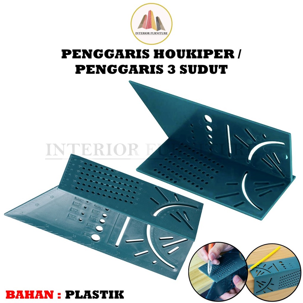 

Penggaris Siku Tukang 90 Derajat Angle Square 3D Penanda Kayu Siku Sudut Tepi Marking 3D Woodworking