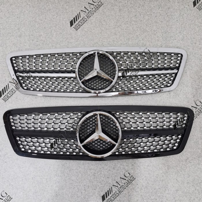 GRILL DIAMOND MERCEDES W203 C200 C230 C240 2000-2007 GRILLE AMG W203