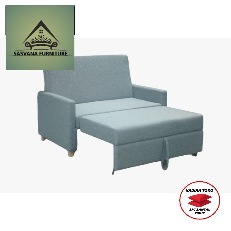 (FREE BANTAL TIDUR) Sofa Bed Pevita / Sofa Bed Multifungsi / Sofa Bed harmony living  CIREBON SASVAN