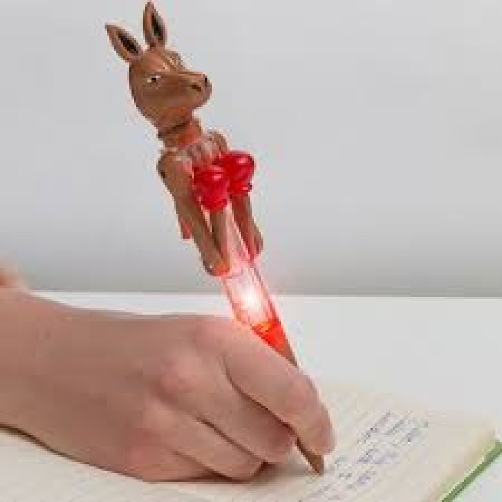 

Australia Souvenir Boxing Kangaroo LED Pen Puplen Tinju Lampu