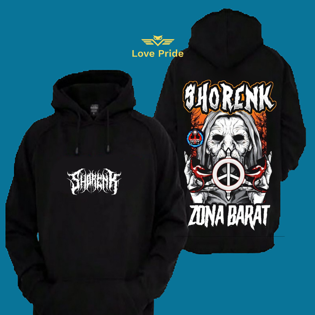 Sweater Hoodie Distro PSHT Shorenk Setia Hati Zona Barat Premium Terbaru