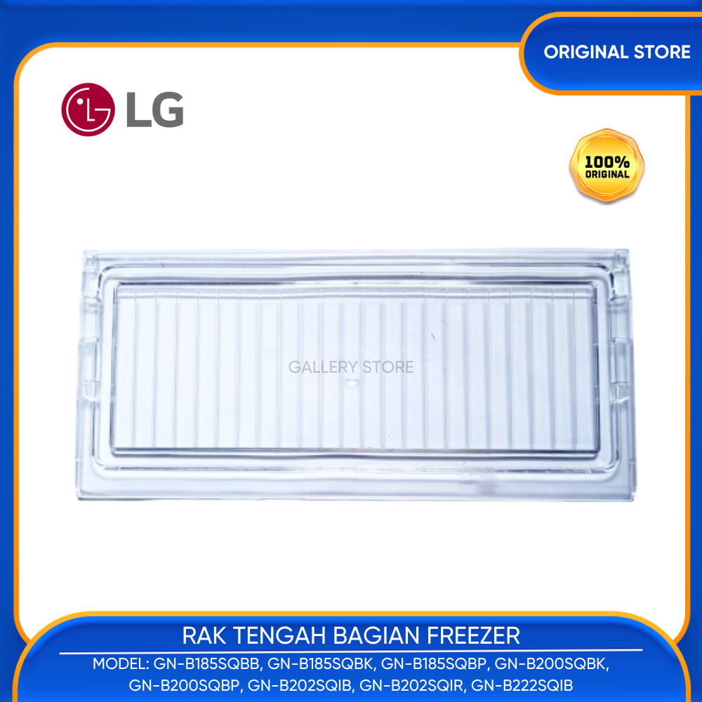 RAK BAGIAN PINTU ATAS FREZEER KULKAS LG 2 PINTU GN-B185 GN-B200 GN-B202 GN-B222